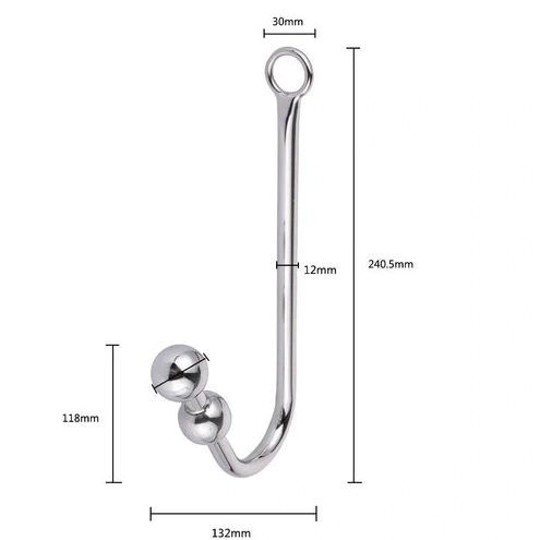 Anal Hooks Collar and Cuffs Anal with Elegant Hook Beaded 5334 0119